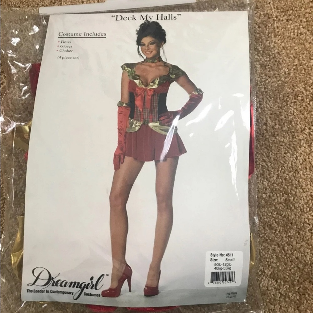 Deck My Halls Adult Costume Size Small